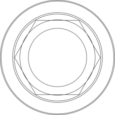 ARUM Laboratorní skenovací abutment kompatibilní s BIOHORIZONS® External 3.5