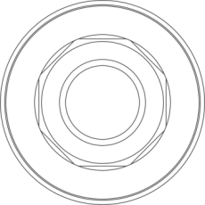 ARUM Šroub kompatibilní s MEGAGEN® Exfell