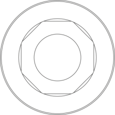 ARUM Modelový analog kompatibilní s STRAUMANN® synOcta® TL 48(RN)