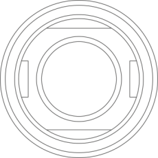 ARUM Laboratorní skenovací abutment kompatibilní s STRAUMANN® Bone Level® 3.3(NC)