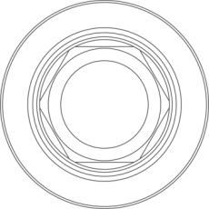 ARUM Modelový analog kompatibilní s BrainBase Corporation® MYTIS Arrow Implant - B type