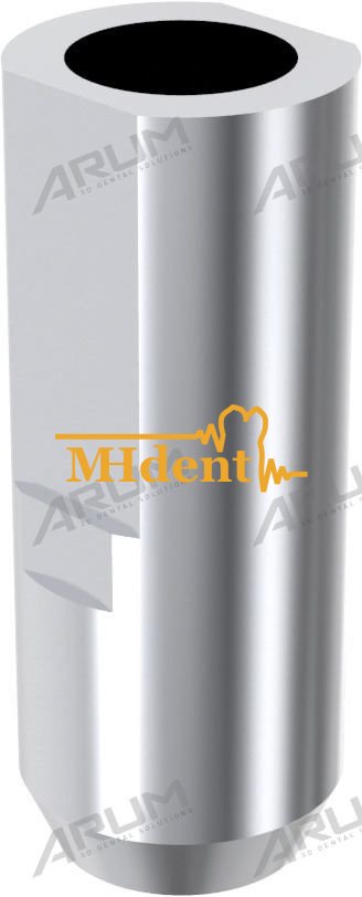 ARUM Laboratorní skenovací abutment kompatibilní s Zimmer® Spline A 5.0 - Balení: 1 ks
