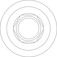 ARUM Modelový analog kompatibilní s IMPLANT DIRECT® Legacy™ 4.5mmD