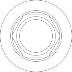 ARUM Modelový analog kompatibilní s IMPLANT DIRECT® Legacy™ 3.5mmD
