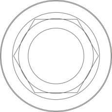 ARUM Laboratorní skenovací abutment kompatibilní s NOBEL BIOCARE® BRANEMARK® RP 4.0