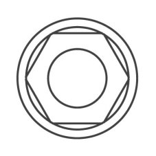 ARUM Šroubovák ordinační pro úhlované kanály pro šroub a pro skenovací tělíska Arum, Ball Hex 15mm
