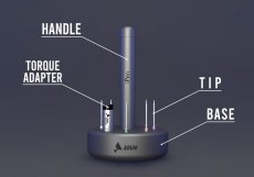 ARUM iPen Laboratorní šroubovák - Ball Hex - bílý