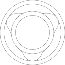 ARUM Modelový analog kompatibilní s NOBEL BIOCARE® Replace Select™ RP 4.3