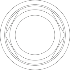 ARUM Laboratorní skenovací abutment kompatibilní s BrainBase Corporation® MYTIS Arrow Implant C Type