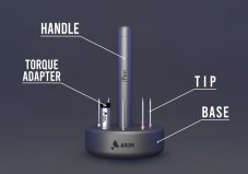 ARUM iPen Laboratorní šroubovák - Ball Hex - bílý