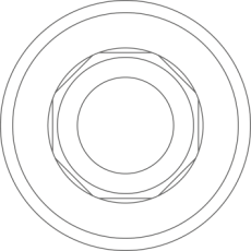 ARUM Šroub kompatibilní s DENTIS i-clean_4.8
