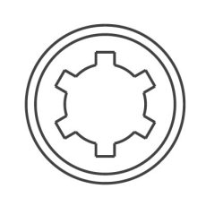 ARUM Laboratorní šroubovák - Star (žlutý)