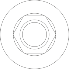ARUM Šroub kompatibilní s ALPHABIOTEC® Internal Hex 4.2/5.0/6.0